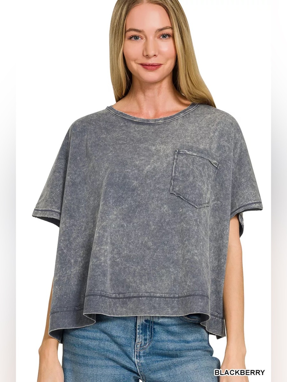Altar’d State Zenana Acid Washed T-Shirt